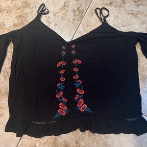 Guess cold shoulder blouse